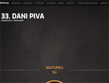 Tablet Screenshot of danipiva.rs